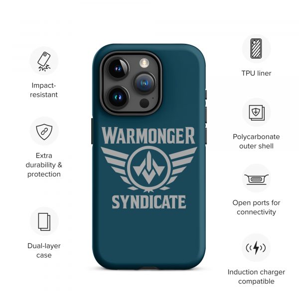 WMS Rugged Case | iPhone® | Brand | U.S. Navy/ Grey