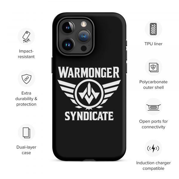 WMS Rugged Case | iPhone® | Brand | Black/ White