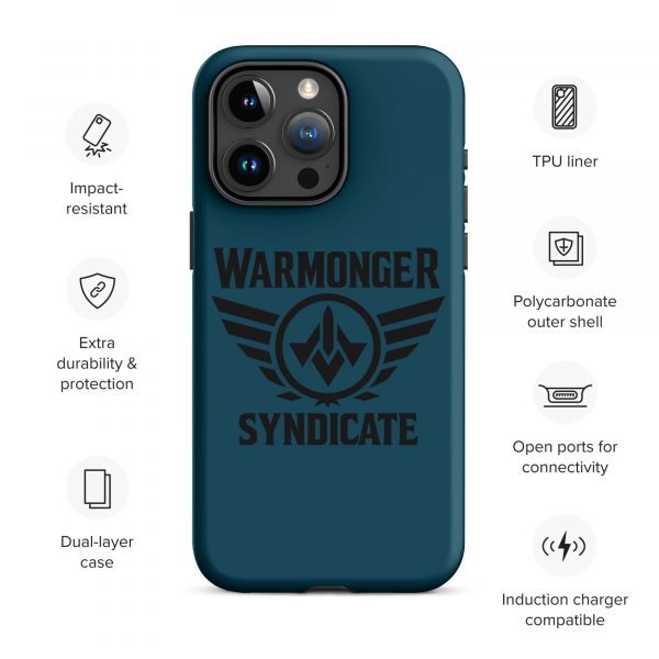 WMS Rugged Case | iPhone® | Brand | U.S. Navy/ Black