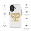 WMS Rugged Case | iPhone® | Brand | White/ Gold