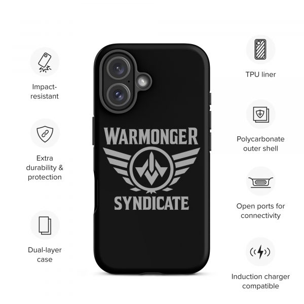 WMS Rugged Case | iPhone® | Brand | Black/ Grey