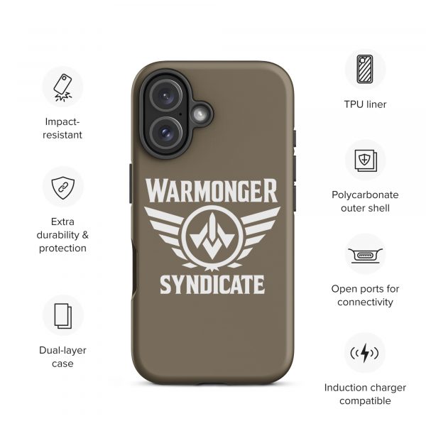 WMS Rugged Case | iPhone® | Brand | U.S. Army/ White