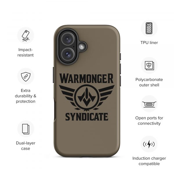 WMS Rugged Case | iPhone® | Brand | U.S. Army/ Black