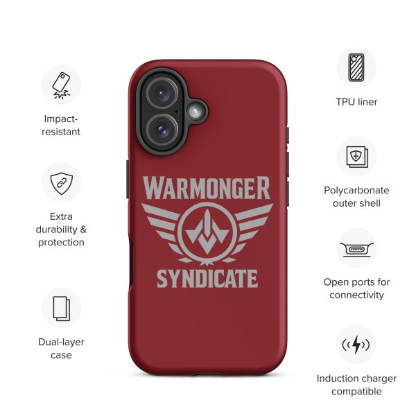 WMS Rugged Case | iPhone® | Brand | U.S. Marine Corps/ Grey