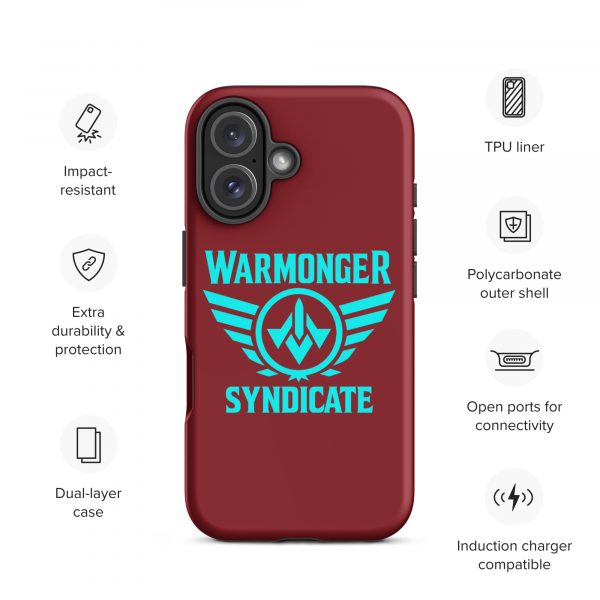WMS Rugged Case | iPhone® | Brand | U.S. Marine Corps/ Aqua