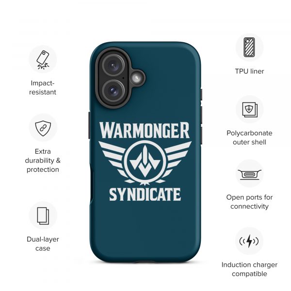 WMS Rugged Case | iPhone® | Brand | U.S. Navy/ White