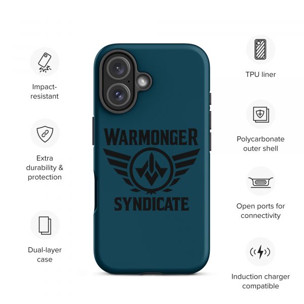 WMS Rugged Case | iPhone® | Brand | U.S. Navy/ Black