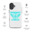 WMS Rugged Case | iPhone® | Brand | White/ Aqua