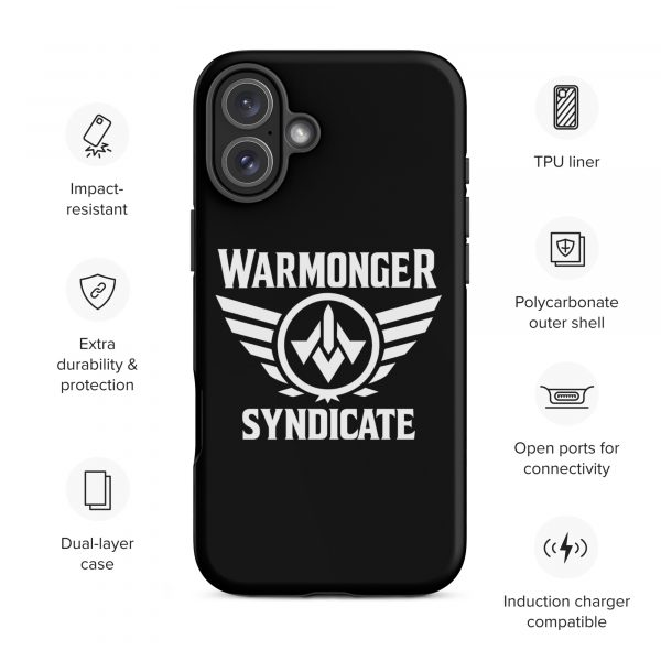 WMS Rugged Case | iPhone® | Brand | Black/ White