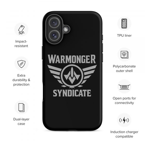 WMS Rugged Case | iPhone® | Brand | Black/ Grey