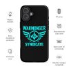 WMS Rugged Case | iPhone® | Brand | Black/ Aqua
