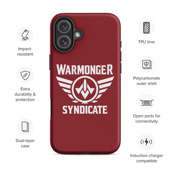 WMS Rugged Case | iPhone® | Brand | U.S. Marine Corps/ White