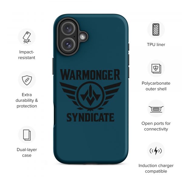 WMS Rugged Case | iPhone® | Brand | U.S. Navy/ Black