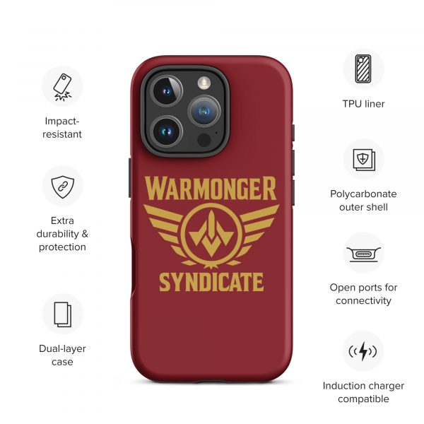 WMS Rugged Case | iPhone® | Brand | U.S. Marine Corps/ Gold