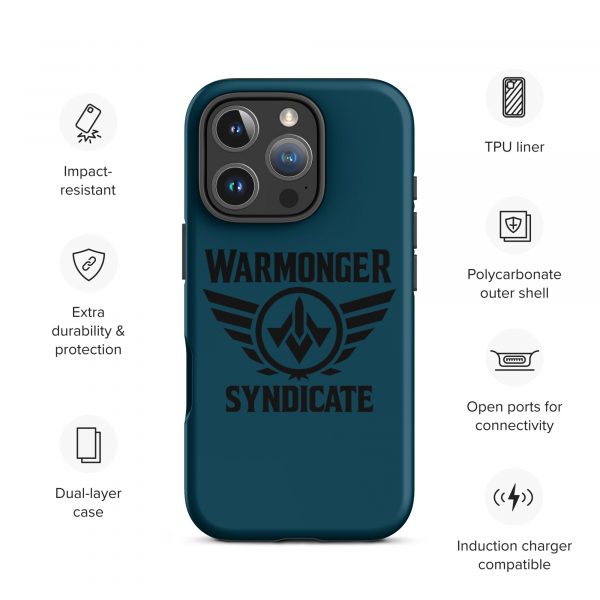 WMS Rugged Case | iPhone® | Brand | U.S. Navy/ Black