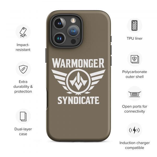 WMS Rugged Case | iPhone® | Brand | U.S. Army/ White