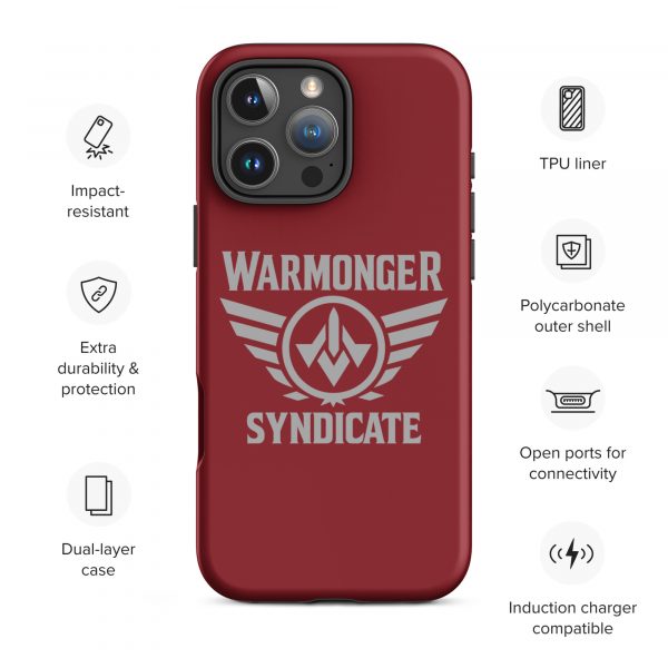 WMS Rugged Case | iPhone® | Brand | U.S. Marine Corps/ Grey