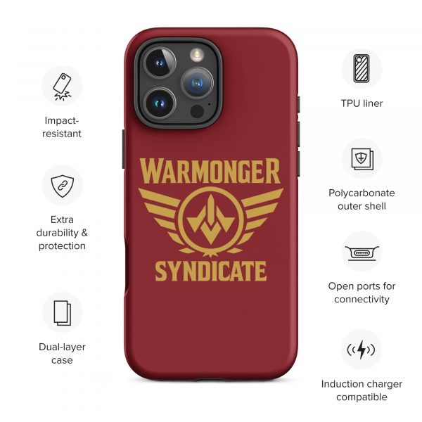WMS Rugged Case | iPhone® | Brand | U.S. Marine Corps/ Gold