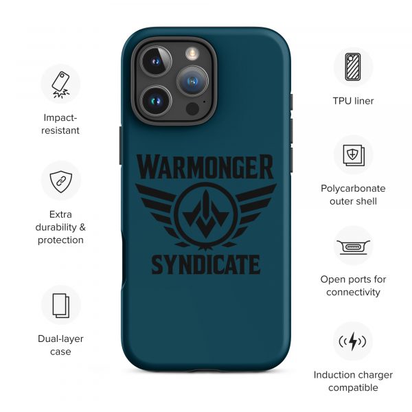 WMS Rugged Case | iPhone® | Brand | U.S. Navy/ Black