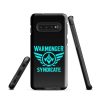 WMS Rugged Case | Samsung® | Brand | Black/ Aqua