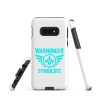 WMS Rugged Case | Samsung® | Brand | White/ Aqua