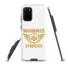 WMS Rugged Case | Samsung® | Brand | White/ Gold