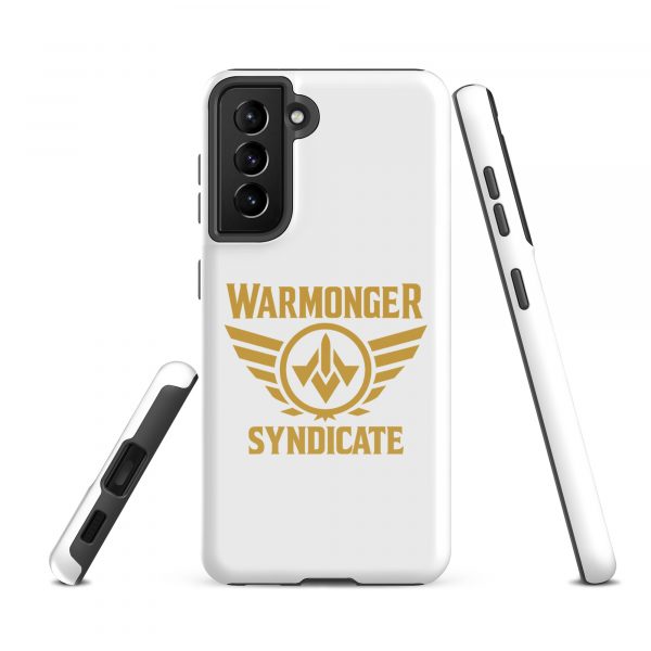 WMS Rugged Case | Samsung® | Brand | White/ Gold