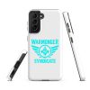WMS Rugged Case | Samsung® | Brand | White/ Aqua