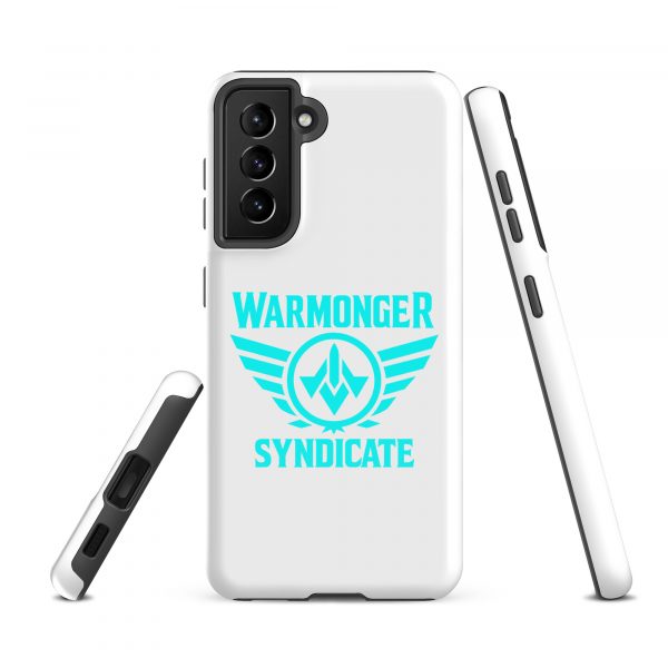 WMS Rugged Case | Samsung® | Brand | White/ Aqua