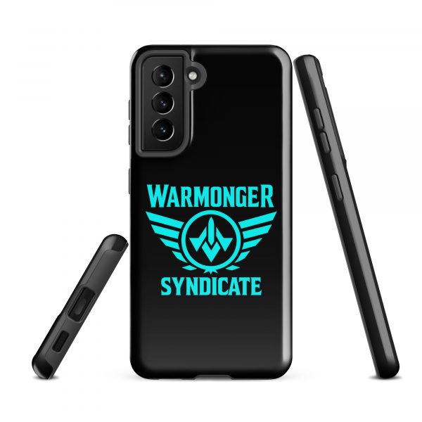 WMS Rugged Case | Samsung® | Brand | Black/ Aqua