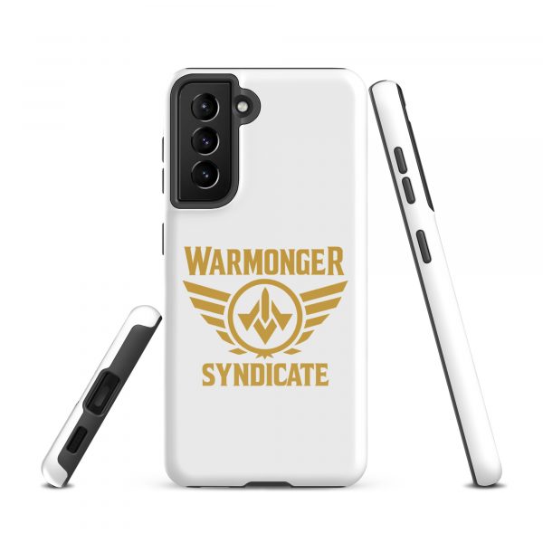 WMS Rugged Case | Samsung® | Brand | White/ Gold