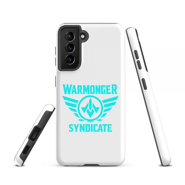 WMS Rugged Case | Samsung® | Brand | White/ Aqua