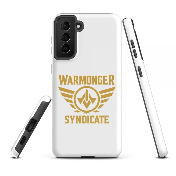 WMS Rugged Case | Samsung® | Brand | White/ Gold