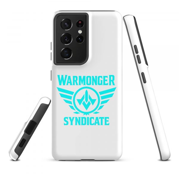 WMS Rugged Case | Samsung® | Brand | White/ Aqua