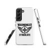 WMS Rugged Case | Samsung® | Brand | White/ Black