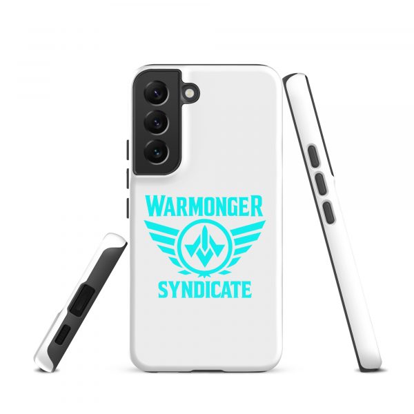 WMS Rugged Case | Samsung® | Brand | White/ Aqua