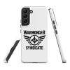 WMS Rugged Case | Samsung® | Brand | White/ Black
