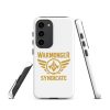 WMS Rugged Case | Samsung® | Brand | White/ Gold