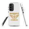WMS Rugged Case | Samsung® | Brand | White/ Gold
