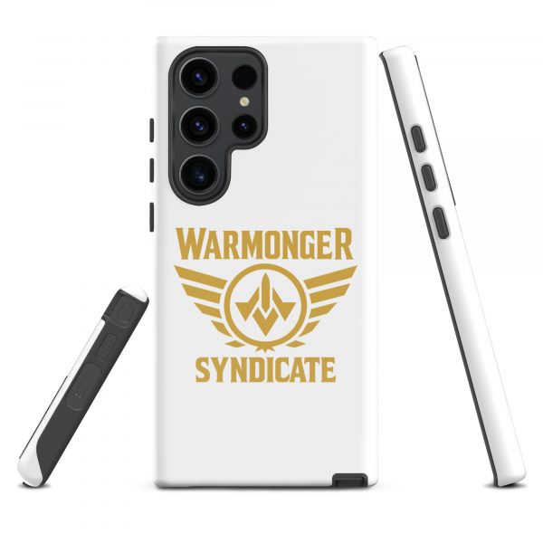 WMS Rugged Case | Samsung® | Brand | White/ Gold