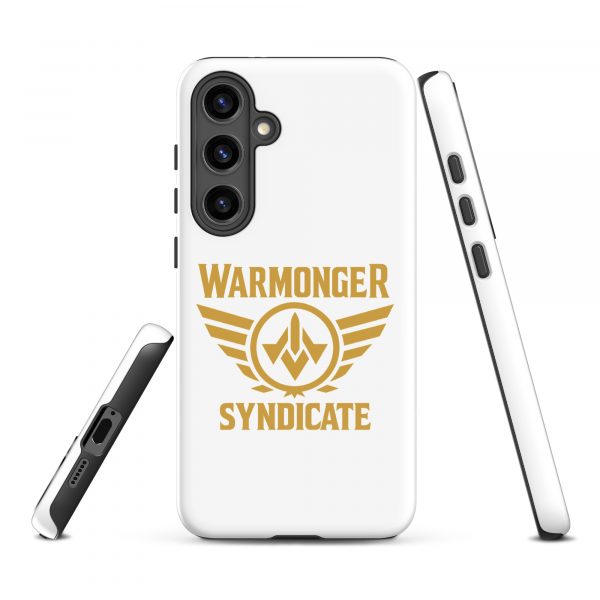 WMS Rugged Case | Samsung® | Brand | White/ Gold