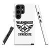 WMS Rugged Case | Samsung® | Brand | White/ Black