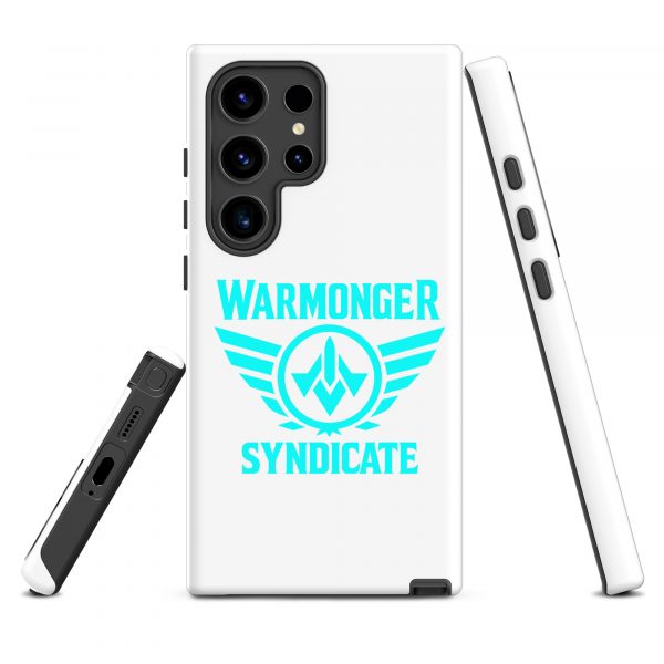 WMS Rugged Case | Samsung® | Brand | White/ Aqua