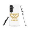 WMS Rugged Case | Samsung® | Brand | White/ Gold