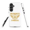 WMS Rugged Case | Samsung® | Brand | White/ Gold