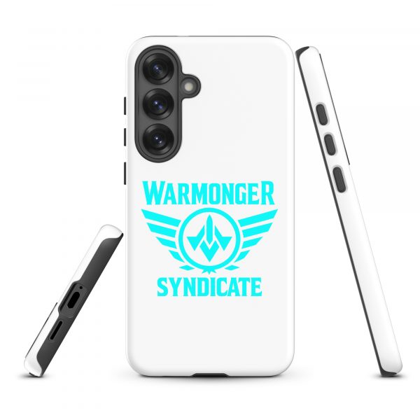 WMS Rugged Case | Samsung® | Brand | White/ Aqua