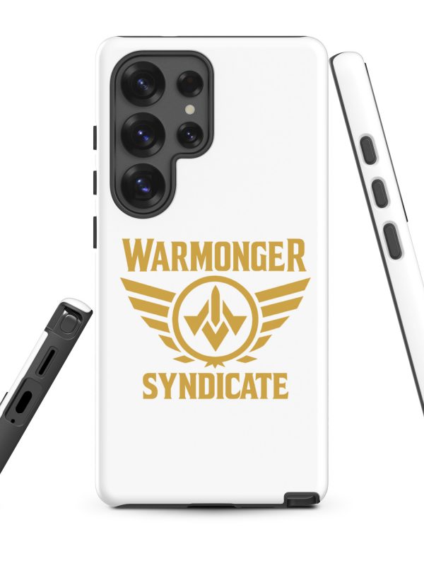 WMS Rugged Case | Samsung® | Brand | White/ Gold