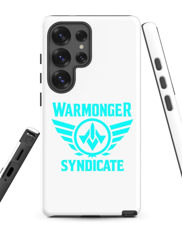 WMS Rugged Case | Samsung® | Brand | White/ Aqua