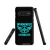 WMS Rugged Case | Samsung® | Brand | Black/ Aqua