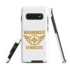 WMS Rugged Case | Samsung® | Brand | White/ Gold